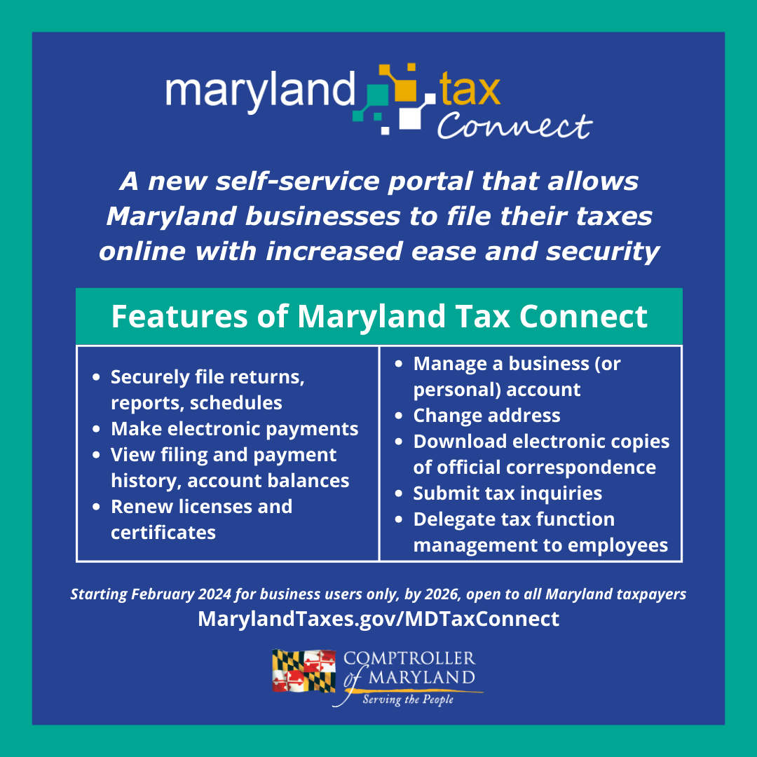 Maryland Tax Connect Image 4